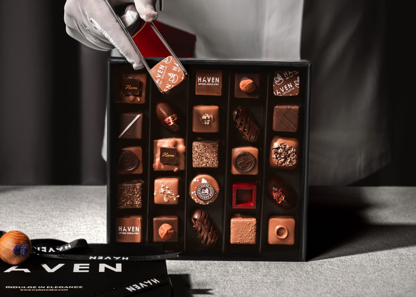 Haven private event chocolate styling