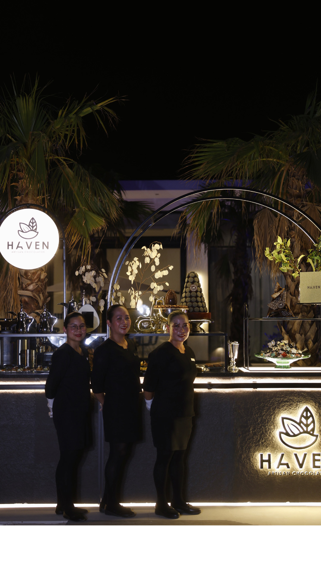 Haven catering service styling